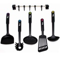 Oxone OX-955 6 Pcs Nylon Kitchen Tools - Alat Dapur Nyata dengan Desain Bamboo