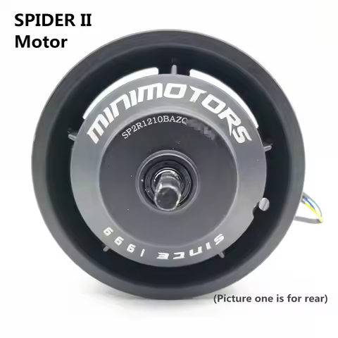 Dualtron Spider II - Scooter Elektrik Performa Tinggi 10 Inci, 60V 30Ah, 70km/j, 120kg