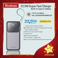 Yoobao Q22 20000mAh Power Bank - Digital Display - Fast Charging