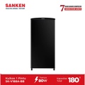 Sanken Kulkas 1 Pintu SK-V188A-BB - Kapasitas 180L