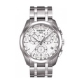 Tissot T035.617.11.031.00 Chronograph Jam Tangan Pria Stainless Steel Silver Dial
