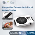 tixx Kompor Listrik Multifungsi Low Watt Kompor Keramik Listrik