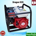 Máy bơm nước Dragon D20 - Bơm lưu lượng 4 thì, công suất 5.5 HP, trọng lượng 22 kg