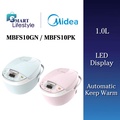 Midea MBFS10PK 1.0L Smart Rice Cooker - Pink / Green