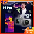 Kamera Termal Infiray P2 Pro - 256x192 Resolusi Inframerah, ±2°C Ketepatan Suhu, USB Type-C