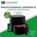 Philips HD9280/90 Airfryer 6.2L Hitam - 5000 Series XL