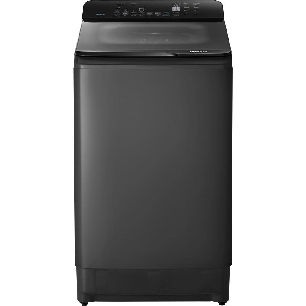 Máy giặt cửa trên Hitachi LTL H0MVW0T 10.5 kg, Xám đậm/Đen - Thái Lan