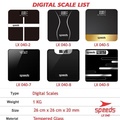 speeds 040-7 Timbangan Badan Digital