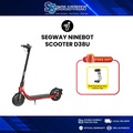 Segway D38 - Scooter Elektrik Aluminium Hitam 10 Inci Pneumatik