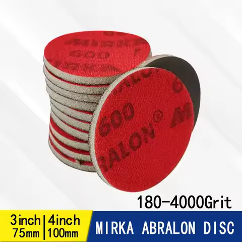 Nhám xốp Mirka Abralon 150mm - Giấy nhám xốp đa năng cho bề mặt cong và phẳng