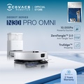 deebot N30 Pro Omni - Robot Vacuum Cleaner Putih 10,000 Pa dengan Kapasiti Debu 2.6 L dan Sistem Pembersihan HEPA
