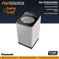 Panasonic NA-FD85X1HRM 8.5kg Top Load Inverter Washing Machine - Light Grey