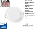 [3 MÀU] Đèn LED Duhal KDMT0121 Âm Trần Panel Tròn 12W, Đường kính 16.7cm, Chống Bụi IP44