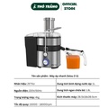 Máy Ép Nhanh Zetsu Z-11 - Dung Tích 1 Lít, Công Suất 800W, Bảo Hành Chính Hãng 12 Tháng