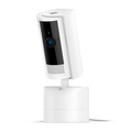 Ring Pan-Tilt Indoor Cam | 左右360° 上下169° パンチルト、屋内用防犯カメラ | 200万画素 HD 1080p | ホワイト/ブラック