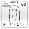 Sony WI-XB400 Headset Nirkabel In-Ear Extra Bass dengan Mikrofon