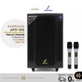 Sherman APS-155 ลำโพงเคลื่อนที่แบบลากจูง