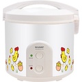 Nồi cơm điện Sharp KS-223TJV-CH 2.2 lít - Màu trắng, dung lượng lớn, nấu nhanh