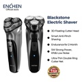 Enchen BlackStone 6 - Penyayak Elektrik Hitam dengan Bateri Li-lon dan Masa Penggunaan 120 Minit