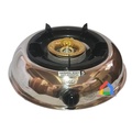 Kompor Gas Hock 120MG Mutiara Gold - Stainless Steel 390x422mm