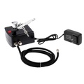 KMOON TC-100K Mini Air Compressor untuk Airbrush Painting Tatto Art Spray Gun