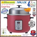 Milux MRC-180SL Periuk Nasi Elektrik 1.8L French Rose