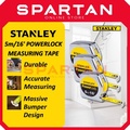 Stanley 33158-8 Power Lock Measuring Tape 5m - Alat Ukur Tahan Lama dengan Kunci Otomatis