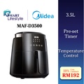 Midea MAF-D3500 Penggoreng Udara 3.5L - Digital, Hitam