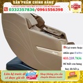 Ghế Massage Toàn Thân ELIP O3 - Công nghệ mát xa 4D, màu Xám đen