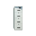 Falcon FRC-4 Fire Resistant Cabinet 1550x525x755mm, Stainless Steel, Keylock & Combination Lock