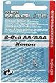 Maglite LM2A001 Mini Maglite Replacement Lamp, 2.3V Battery Powered, 15.2 Lumens, Warm White, Bi-Pin Base