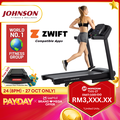 Horizon Fitness T101 - Jentera Lari Kardio dengan 10 Tahap Rintangan dan Paparan LED