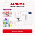 Mesin Jahit Portable Janome 5100QDC - 100 Pola Jahitan, Quilting, dan Bordir Otomatis