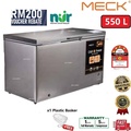 Meck MFZ-505R6 Peti Sejuk Beku 550L, Kapasiti Besar untuk Penyimpanan Daging dan Makanan Beku