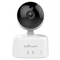 Camera IP Wifi Ebitcam E2 2.0MP - Trắng, Kích thước 85x85x120mm, Hỗ trợ thẻ nhớ microSD 128GB