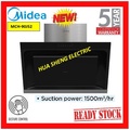 Midea MCH-90J52 Cooker Hood - 896mm Lebar, 1500m³/jam, Dengan Pemindai Gerakan