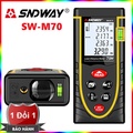 Thước Đo Khoảng Cách Laser SNDWAY SW-M70, Phạm Vi 70m, Chính Xác ±1.5mm, IP54