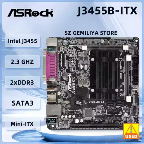 Motherboard Asrock J3455-ITX Mini ITX untuk Performa Optimal