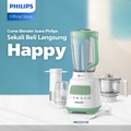 Blender Philips HR2223/30 - 5000 Series - Plastik Hijau