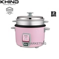 Khind RC910 Cooker 1.0L - Pemasak Nasi Elektrik Berwarna Cream Magnolia