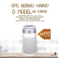 Cuckoo D Model Penapis Udara - Purifier 66m², Sensor Debu, Mod Pengendalian Suara, Jaminan 5 Tahun