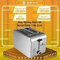 Máy Nướng Bánh Mì Bluestone TTB-2535 - Công Suất 850W, 7 Mức Độ Nhiệt, Thép Không Gỉ