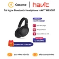 Tai Nghe Chụp Tai Bluetooth Havit H630BT, Driver 40mm, BT 5.3, Gập Tiện Lợi, Beige/Butter/Black