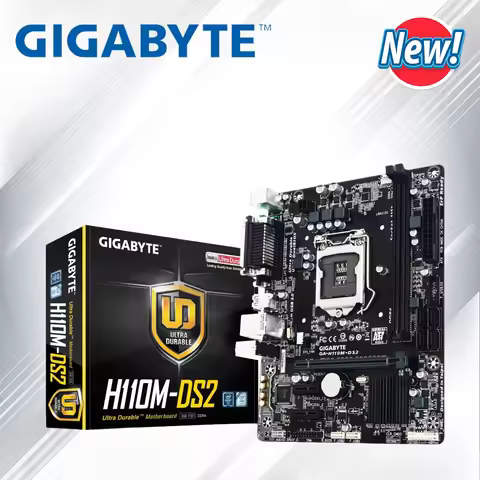 Gigabyte GA-H110M-DS2 เมนบอร์ด