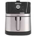 Nồi Chiên Không Dầu Sunhouse SHD4056VM 6L, Đen - Bạc, Công Nghệ Rapid Air