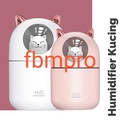 Humidifier Ultrasonic Aroma Kucing Lucu - Pelembab Udara Desain Unik