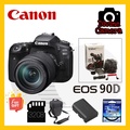 Canon EOS 90D DSLR Camera - Body Only, APS-C CMOS Sensor, Dual Pixel CMOS AF, 4K UHD Video, Wi-Fi & Bluetooth Connectivity