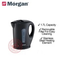 Morgan Jug Kettle 1.7L MJK-917 - Cerek Elektrik dengan Kapasiti Besar dan Fungsi Keselamatan
