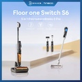 Tineco Floor One Switch S6 เครื่องดูดฝุ่นแบบเปียกและแห้งไร้สาย 4000mAh 5-stage Filtration