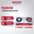 MUGEN MHC-2088A Dapur Gas Hibrid Keluli Tahan Karat 370x710mm